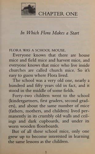 Tapa de The School Mouse