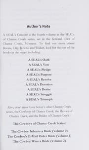 Tapa de A SEAL's Consent (SEALs of Chance Creek Book 4)