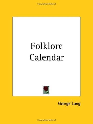 Tapa de Folklore Calendar