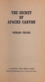 Tapa de Secret of Apache Canyon