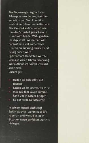 Tapa de Sei nicht authentisch!