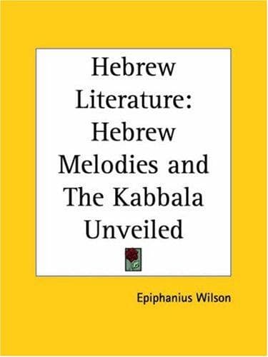Tapa de Hebrew Literature