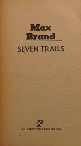Tapa de Seven Trails