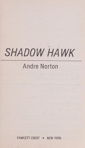 Tapa de Shadow Hawk