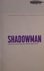 Tapa de Shadowman by Garth Ennis and Ashley Wood