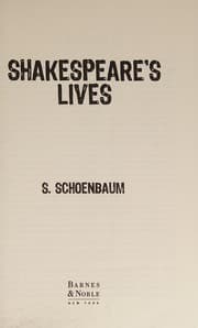 Tapa de Shakespeare's Lives