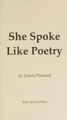 Tapa de She Spoke Like Poetry