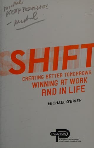 Tapa de Shift : Creating Better Tomorrows
