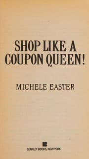 Tapa de Shop like a coupon queen!