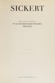 Tapa de Sickert
