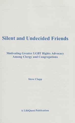 Tapa de Silent and Undecided Friends