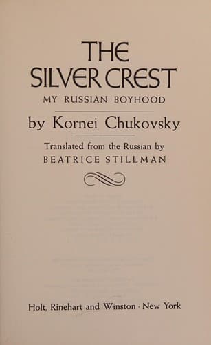 Tapa de The silver crest