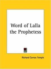 Tapa de Word of Lalla the Prophetess