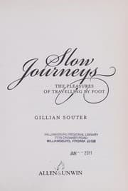 Tapa de Slow Journeys