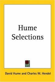 Tapa de Hume Selections