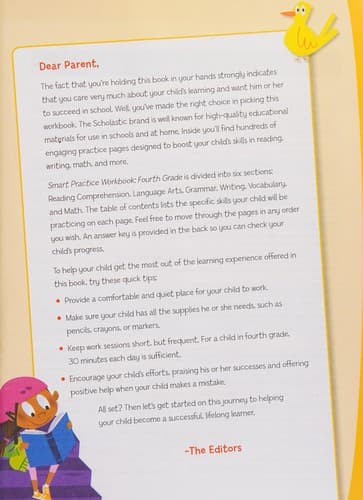 Tapa de Smart Practice - Fourth Grade
