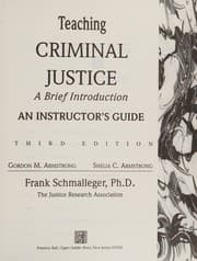 Tapa de Sm Criminal Justice Brief Intr