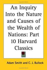 Tapa de An Inquiry Into the Nature and Causes of the Wealth of Nations