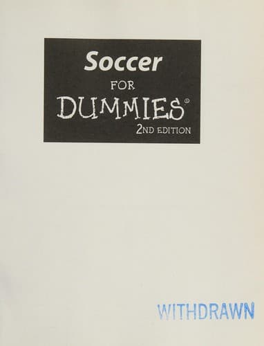 Tapa de Soccer