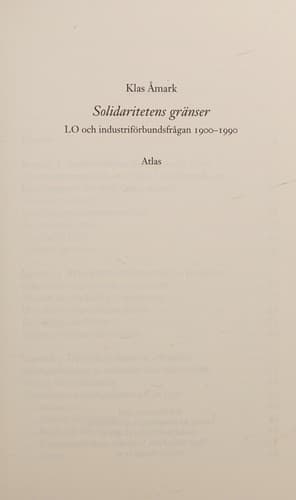 Tapa de Solidaritetens gränser