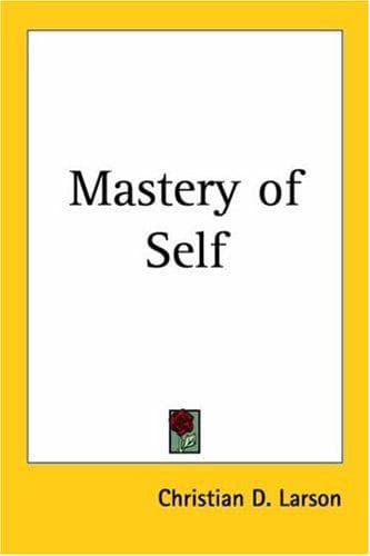 Tapa de Mastery of Self