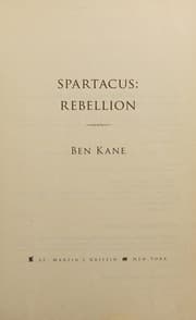 Tapa de Spartacus : Rebellion