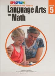 Tapa de Spectrum Language Arts and Math, Grade 5