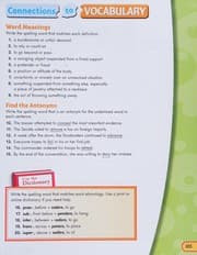 Tapa de Spelling Connections Level 8