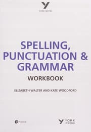Tapa de English Language and Literature Spelling, Punctuation and Grammar Workbook
