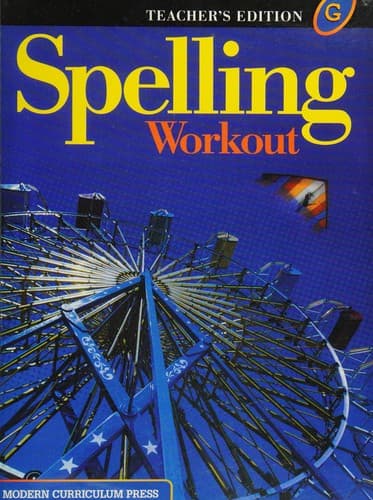 Tapa de Spelling Workout