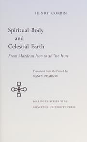 Tapa de Spiritual body and celestial Earth