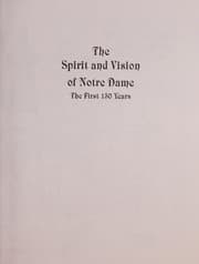 Tapa de The Spirit and Vision of Notre Dame