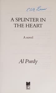 Tapa de A Splinter in the Heart