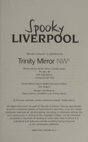 Tapa de Spooky Liverpool