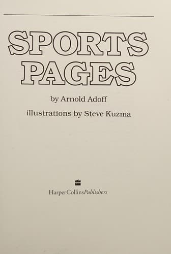 Tapa de Sports Pages