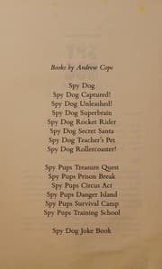 Tapa de Spy Dog, Rocket Rider - Spy Pets