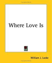 Tapa de Where Love Is