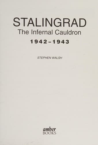 Tapa de Stalingrad the Infernal Cauldron