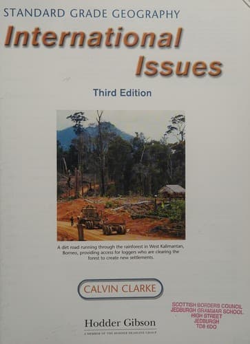 Tapa de Standard Grade Geography