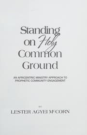 Tapa de Standing on Holy Common Ground