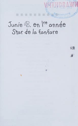 Tapa de Star de la Fanfare