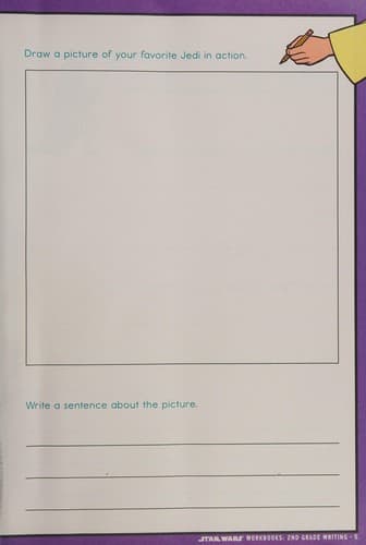 Tapa de Star Wars Workbook