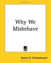Tapa de Why We Misbehave