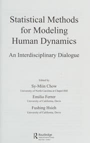 Tapa de Statistical methods for modeling human dynamics