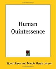 Tapa de Human Quintessence