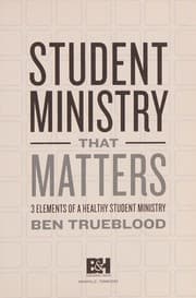 Tapa de Student Ministry That Matters