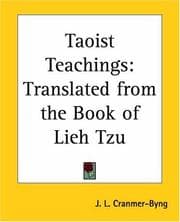 Tapa de Taoist Teachings