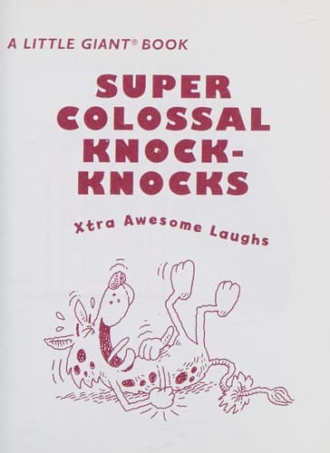 Tapa de Super Colossal Knock-Knocks