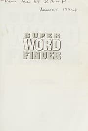 Tapa de Super Word Finder