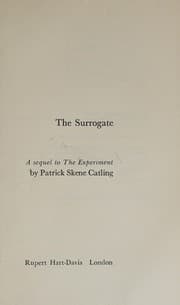 Tapa de The surrogate